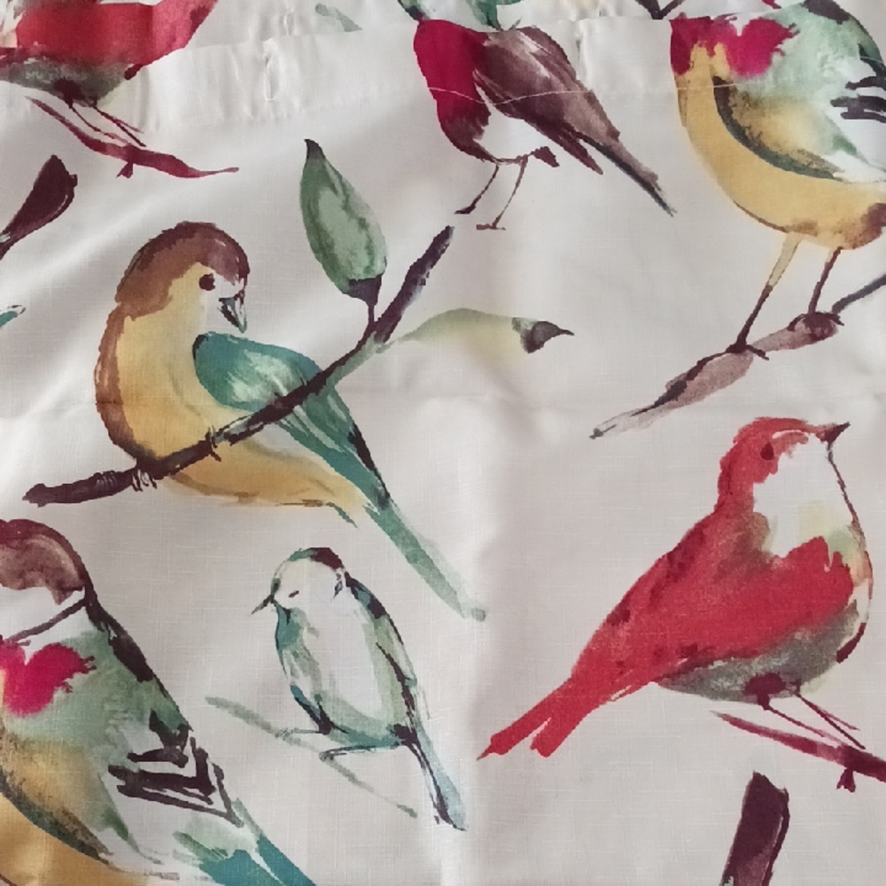 M. Style Shower Curtain Birds - Picture 2 of 6